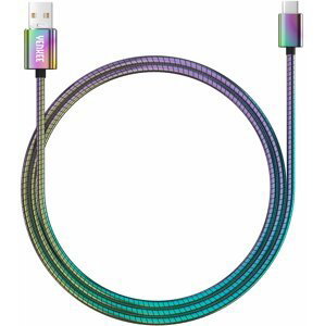 YENKEE YCU 351 nabíjecí kabel USB-C, nerezová ocel, 1m - 35053495