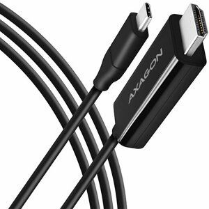 AXAGON RVC-HI14C, USB-C -> HDMI 1.4 redukce / kabel 1.8m, 4K/30Hz - RVC-HI14C