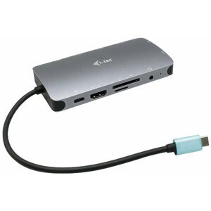 i-tec dokovací stanice USB-C Metal Nano Dock, HDMI, VGA, LAN, PD, 100 W - C31NANODOCKVGAPD