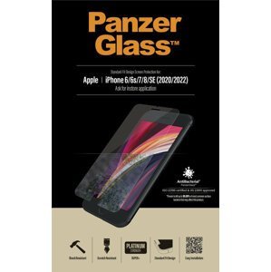 PanzerGlass Standard pro Apple iPhone 6/6s/7/8/SE (2020)/SE (2022), čirá - 2684