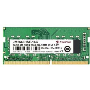 Transcend 16GB DDR4 2666 CL19 SO-DIMM - JM2666HSE-16G