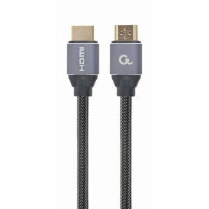 Gembird CABLEXPERT kabel HDMI 2.0, 2m, opletený, černá - CCBP-HDMI-2M