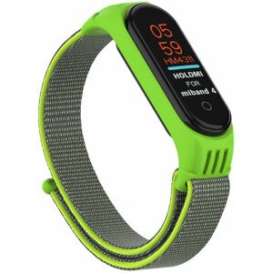 Epico nylonový náramek pro Xiaomi Mi Band 5/6, zelená - 50818141500001