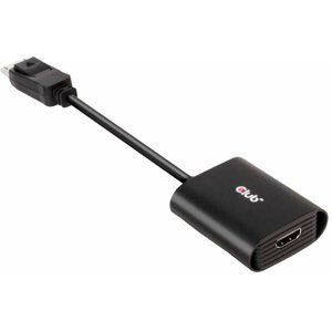 Club3D adaptér aktivní DisplayPort 1.4 na HDMI 4K120HZ HDR (M/F), černá - CAC-1085