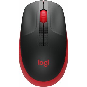 Logitech M190, červená - 910-005908