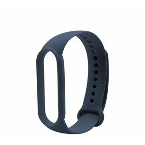 MAX silikonový řemínek MXS54 pro Xiaomi Mi Band 5/6, tmavě modrá - 2617096