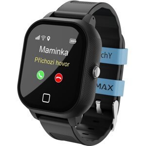 LAMAX WatchY3 Black - dětské smart watch - LXGDMWTCH3NBA