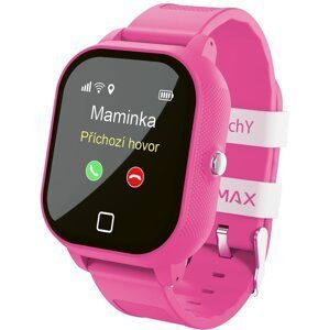 LAMAX WatchY3 Pink - dětské smart watch - LXGDMWTCH3NPA