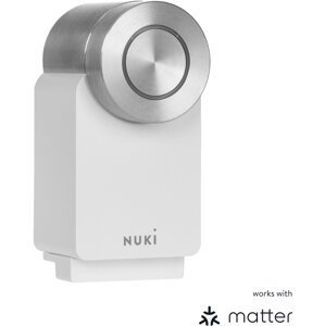 NUKI Smart Lock PRO, 4. generace, s podporou Matter, bílý - 221014