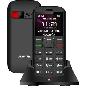 Aligator A720 4G Senior, Black - A720B