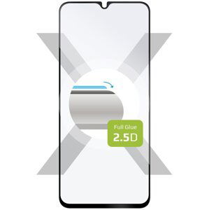 FIXED ochranné sklo Full-Cover pro Samsung Galaxy A05, lepení přes celý displej, černá - FIXGFA-1232-BK