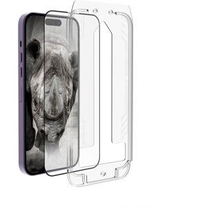 RhinoTech ochranné sklo pro Apple iPhone 13 / 13 Pro / 14, se samoaplikátorem - RT275