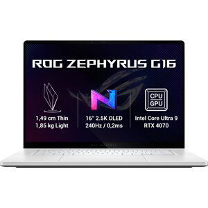 ASUS ROG Zephyrus G16 (2024) GU605, bílá - GU605MI-NEBULA043W