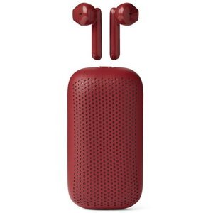 Lexon Speakerbuds, červená - LA127R