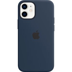 Apple silikonový kryt s MagSafe pro iPhone 12 mini, tmavě modrá - MHKU3ZM/A