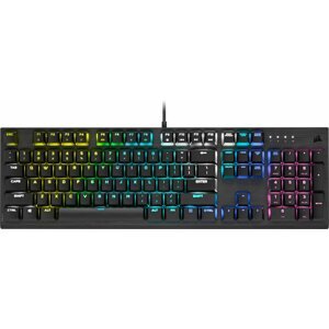 Corsair K60 RGB PRO Low Profile, Cherry MX LP Speed Silver, US - CH-910D018-NA