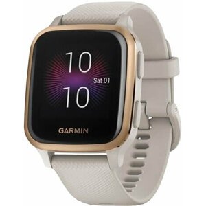 Garmin Venu SQ Music, RoseGold/Sand Band - 010-02426-11