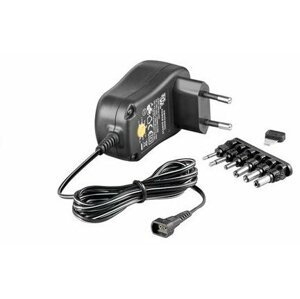 Goobay univerzální napájecí adaptér 230V/3-12V stejnosměrný 1000mA - ppadapter-70