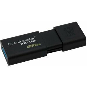 Kingston DataTraveler 100 G3 - 256GB, černá - DT100G3/256GB