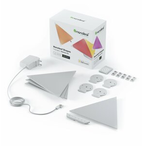 Nanoleaf Shapes Triangles Starter Kit 4 Pack - NL47-2002TW-4PK