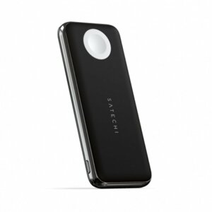 Satechi Quatro Wireless Power Bank, šedá - ST-UC10WPBM