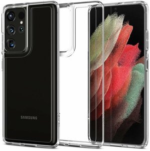Spigen ochranný kryt Ultra Hybrid pro Samsung Galaxy S21 Ultra, transparentní - ACS02351