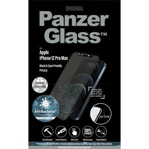 PanzerGlass ochranné sklo Edge-to-Edge pro iPhone 12 Pro Max, antibakteriální, - 2718