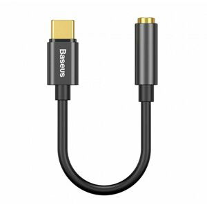 BASEUS adaptér USB-C - 3.5mm Jack, černá - CATL54-01