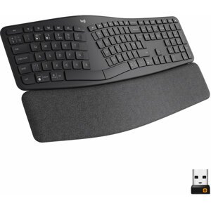 Logitech ERGO K860, šedá, US - 920-010108