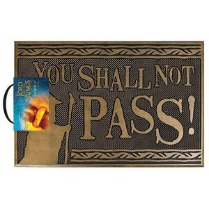 Rohožka The Lord Of The Rings - You Shall Not Pass!, gumová - GP85483