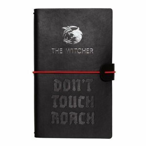 Zápisník The Witcher - Don't Touch Roach, pevná vazba, koženkový obal - CTBV004