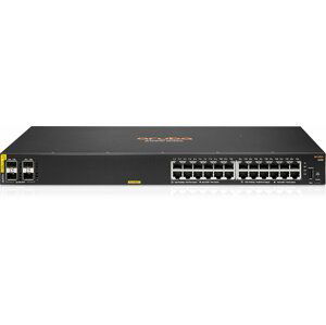 Aruba 6100 - 24x100/1000 PoE + 4xSFP+, PoE (370W) - JL677A