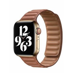 COTEetCI kožený řemínek pro Apple Watch, 38/40/41 mm, hnědá - WH5292-SN