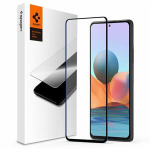 Spigen ochranné sklo FC pro Xiaomi Redmi Note 10 Pro, černá - AGL02946