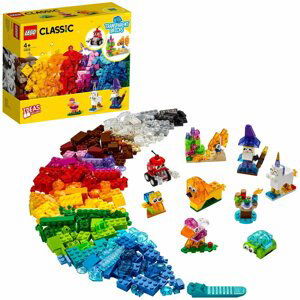 LEGO® Classic 11013 Průhledné kreativní kostky - 11013