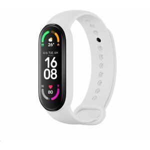 Rhinotech řemínek pro Mi Band 6, bílá - RTACC055