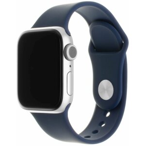 FIXED silikonový řemínek pro Apple Watch, 42/44mm, modrá - FIXSST-434-BL