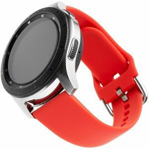 FIXED silikonový řemínek pro smartwatch, šířka 22mm, červená - FIXSST-22MM-RD