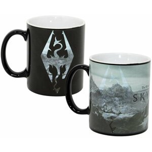 Hrnek Skyrim: Dragon Symbol, měnící se, 300 ml - MGH0065