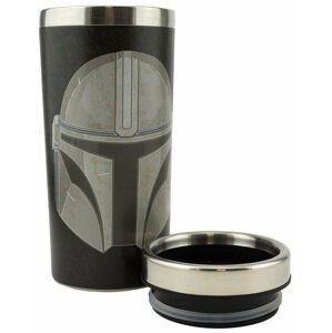 Hrnek Star Wars: The Mandalorian - Mando, cestovní, 450 ml - 05055964757298