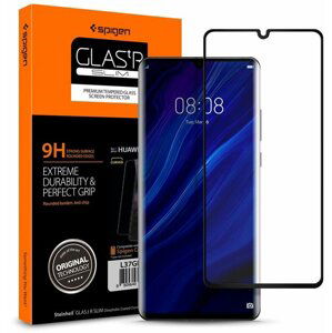 Spigen ochranné sklo Glas.tR pro Huawei P30 Pro, černá - L37GL25745