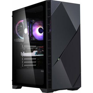 Zalman Z3 ICEBERG BLACK, ARGB, průhledná bočníce, černá - Z3 ICEBERG BLACK