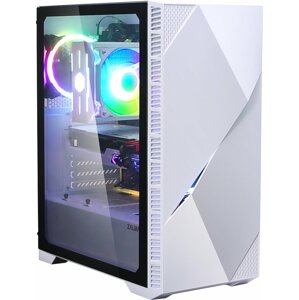 Zalman Z3 ICEBERG WHITE, ARGB, průhledná bočníce, bílá - Z3 ICEBERG WHITE