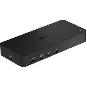 i-tec dokovací stanice USB 3.0 / USB-C / Thunderbolt, 4K, 3x HDMI, PD, 100W, černá - CATRIPLEDOCKPDPRO