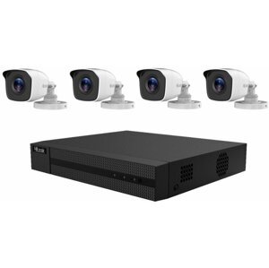 HiLook TK-4142BH-MP - DVR 204Q-K1(B) + 4xTHC-B120-P(B) + 1TB HDD - 301501071