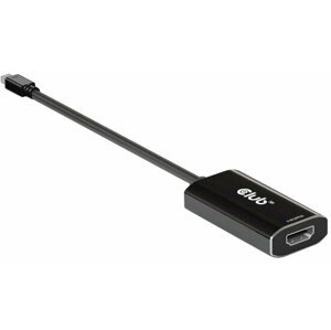 Club3D aktivní adaptér mini DisplayPort 1.4 na HDMI 4K@120Hz s DSC1.2, černá - CAC-1186