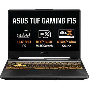 ASUS TUF Gaming F15 (2021), černá - FX506HC-HN001