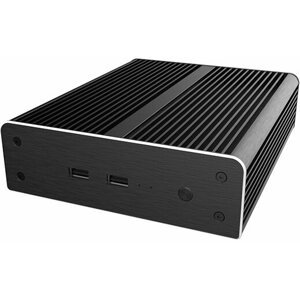 Akasa Newton NE, fanless case, černá - A-NUC58-M1B