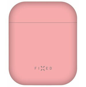 FIXED ultratenké silikonové pouzdro Silky pro Apple Airpods, růžová - FIXSIL-753-PI