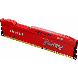 Kingston Fury Beast Red 4GB DDR3 1600 CL10 - KF316C10BR/4